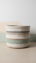 Linen Storage Basket with Structured Sides