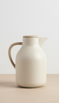Porcelain Carafe with Sculpted Spout